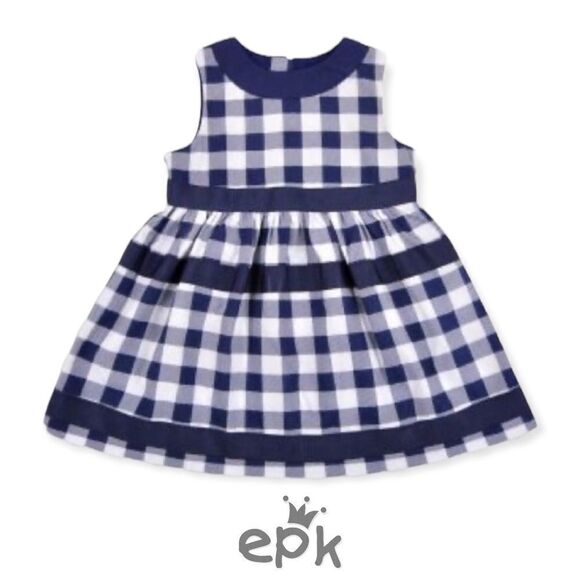 EPK Baby Girl PLAID DRESS - Picture 1 of 5